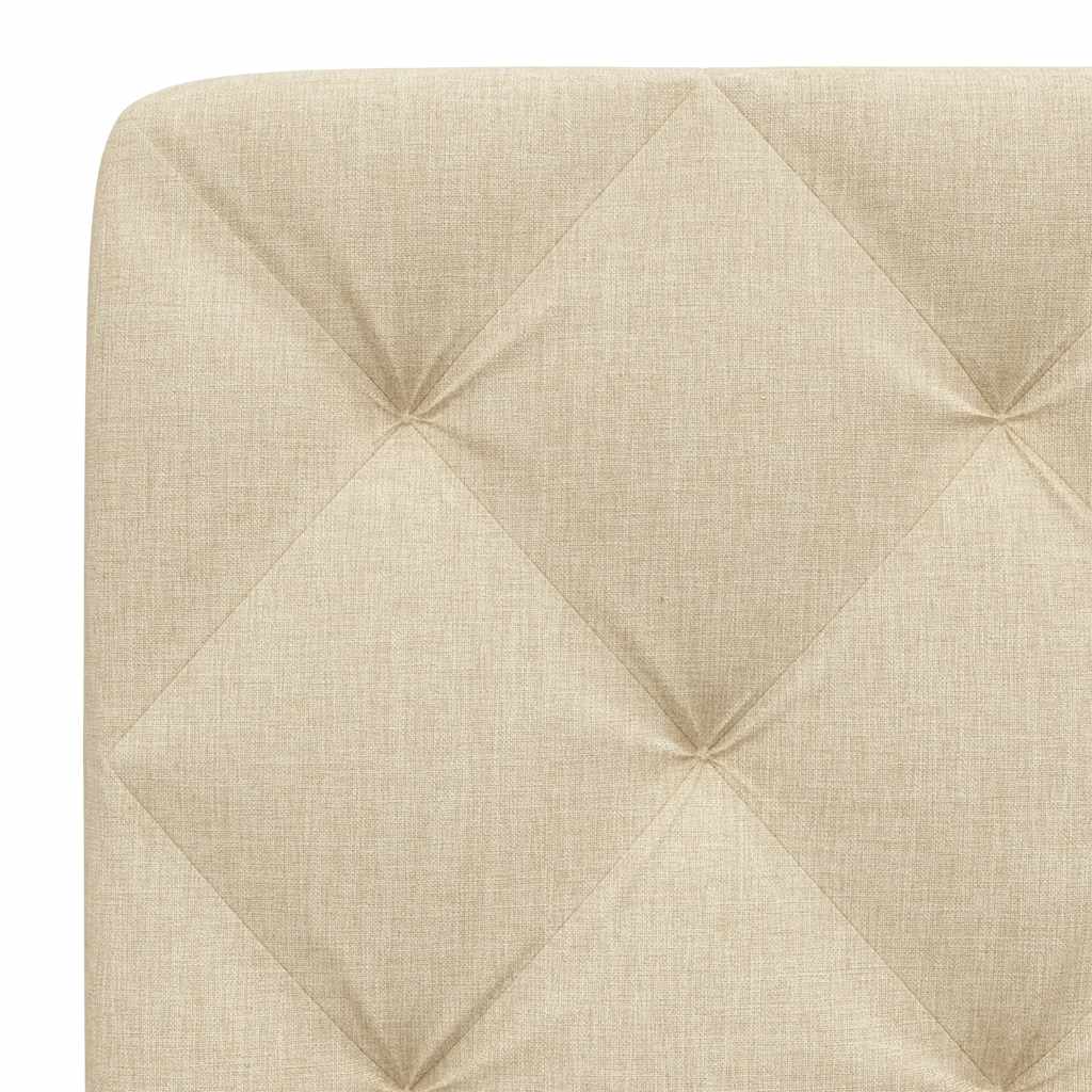 gavlpude 80 cm stof cremefarvet