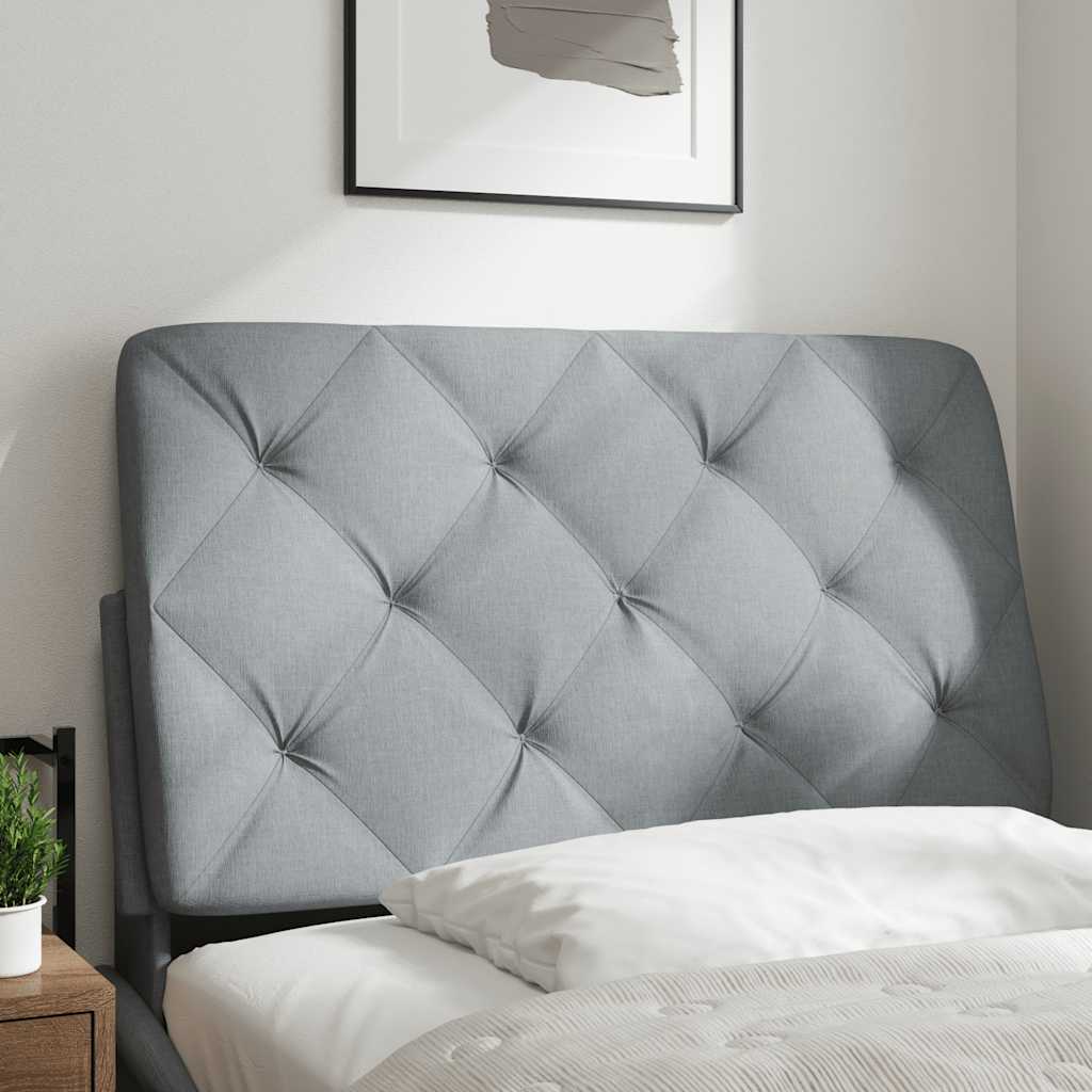 gavlpude 90 cm stof lysegrå