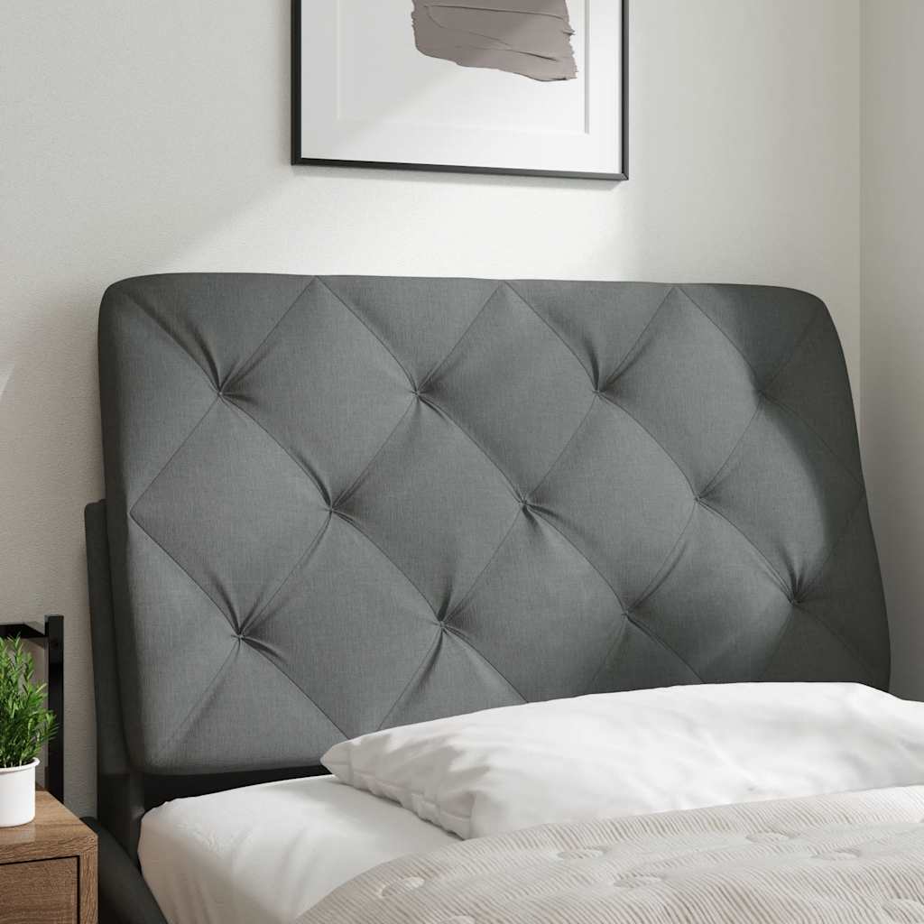 gavlpude 90 cm stof mørkegrå