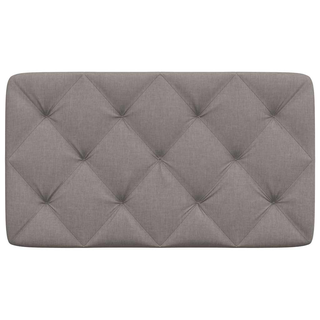 gavlpude 90 cm stof gråbrun