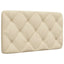 gavlpude 90 cm stof cremefarvet