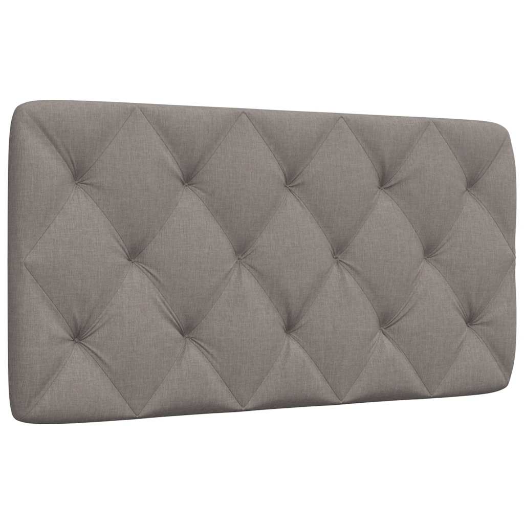 gavlpude 100 cm stof gråbrun