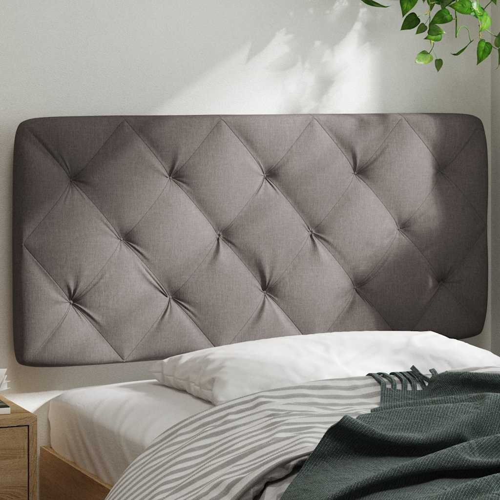 gavlpude 100 cm stof gråbrun
