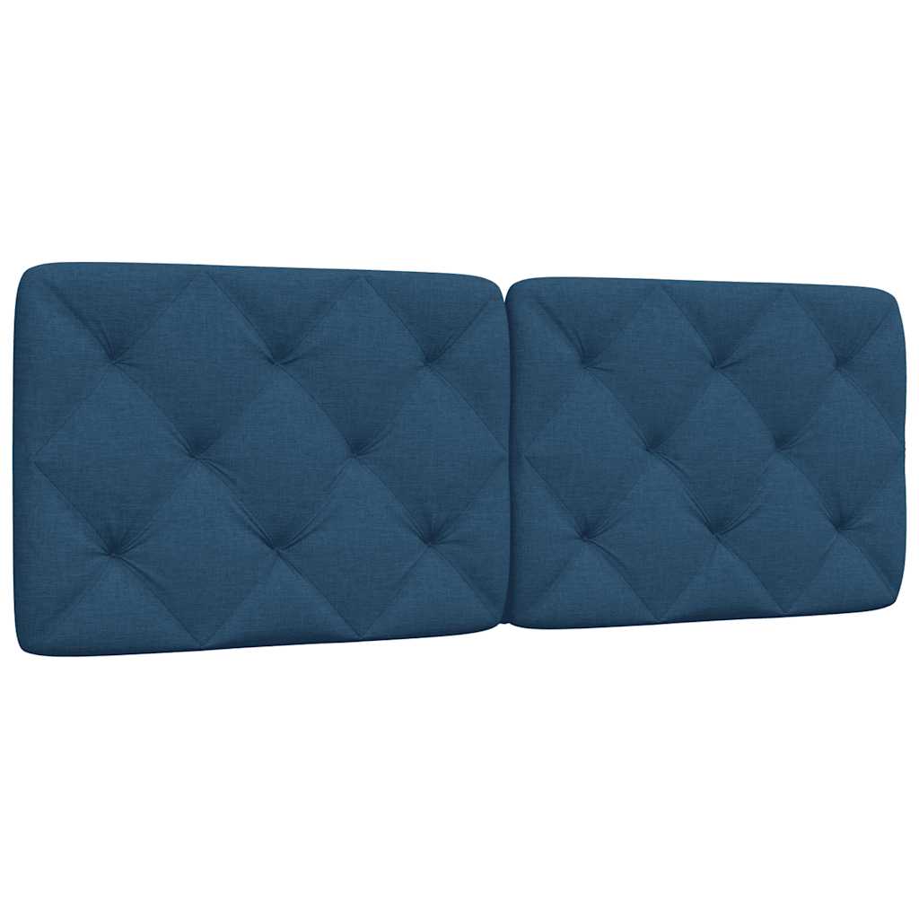 gavlpude 120 cm stof blå