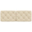 gavlpude 140 cm stof cremefarvet