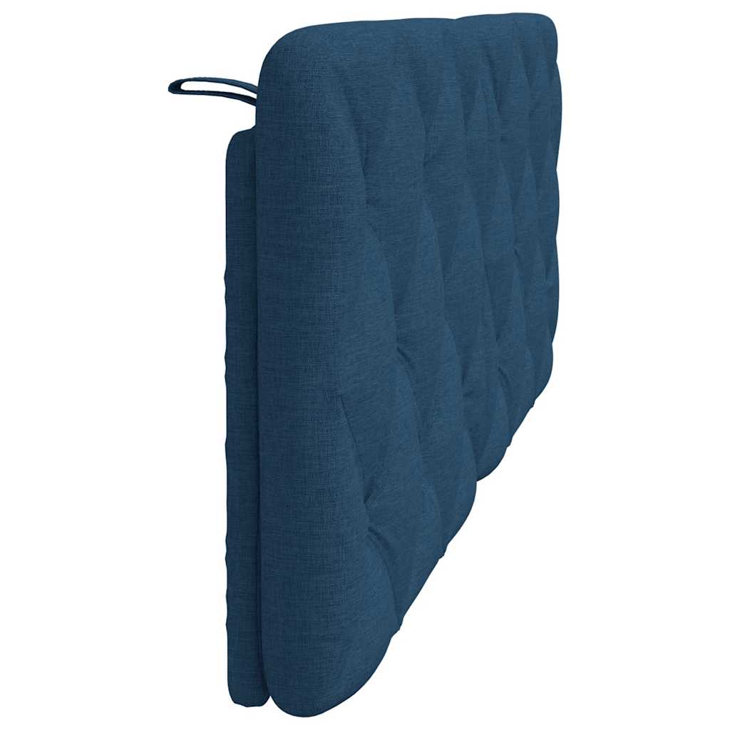 gavlpude 140 cm stof blå