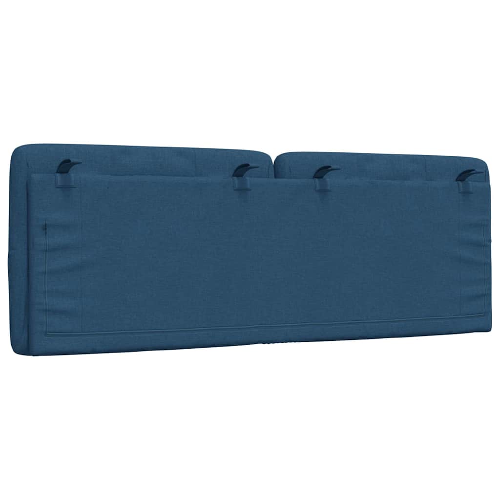 gavlpude 140 cm stof blå