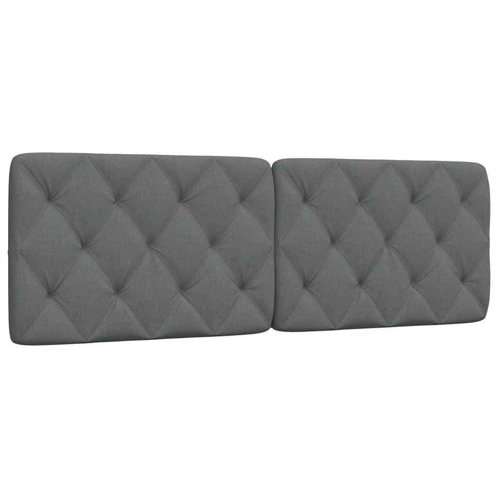 gavlpude 160 cm stof mørkegrå
