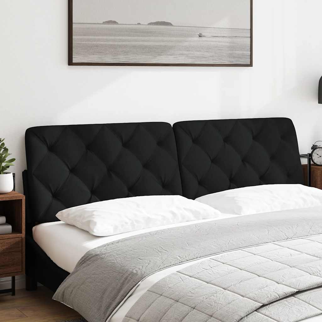 gavlpude 180 cm stof sort