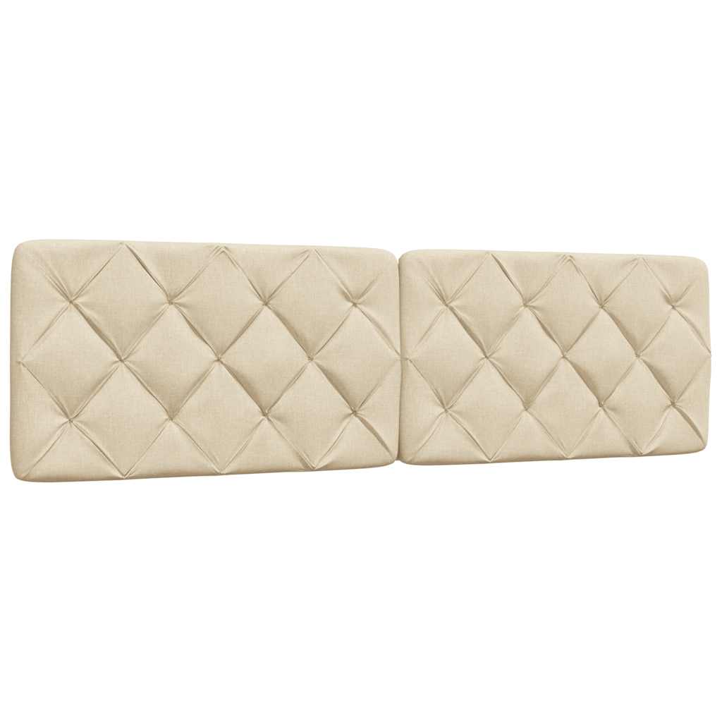 gavlpude 180 cm stof cremefarvet
