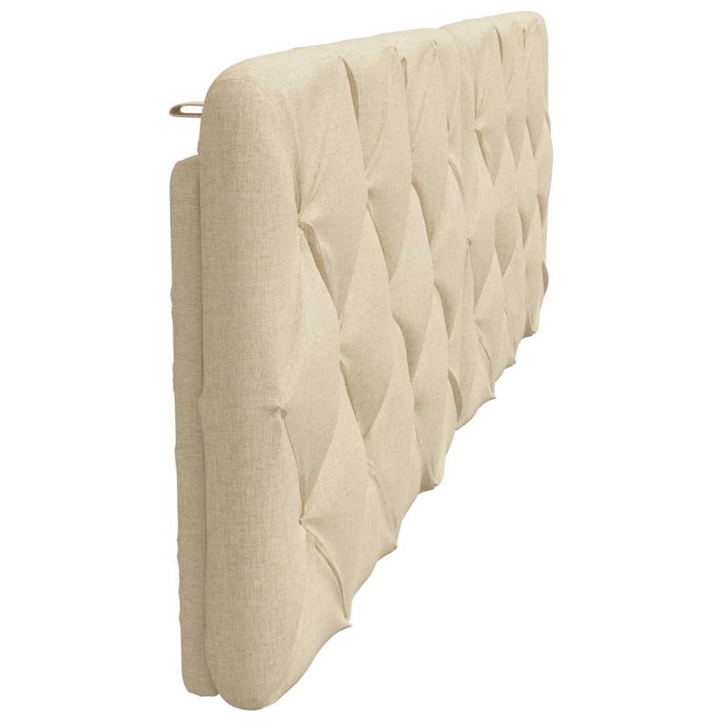 gavlpude 180 cm stof cremefarvet