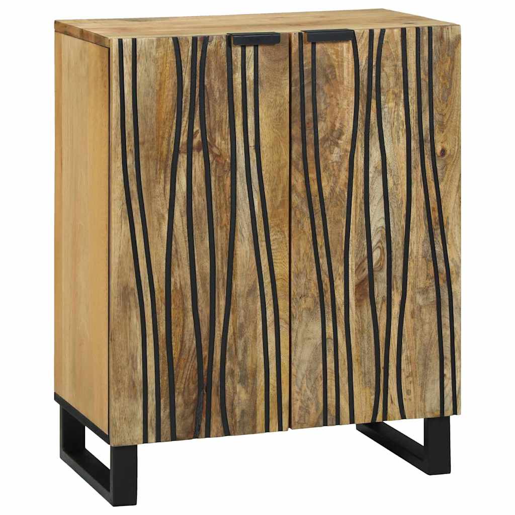 Sidetabel Sæt 3 stk. Naturfarvet 180 x 33 x 75 cm