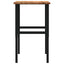 arbejdsbænk 100x60x(71,5-98) cm massivt egetræ