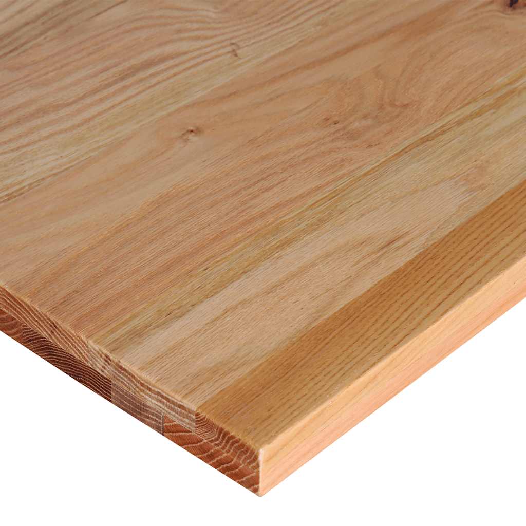 arbejdsbænk 100x60x(71,5-98) cm massivt egetræ