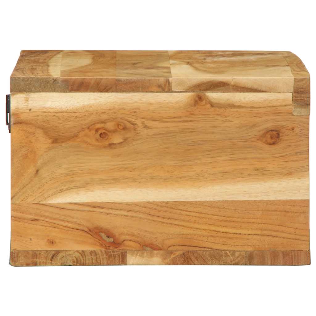 væghængt tv-skab 60x30x19 cm massivt akacietræ