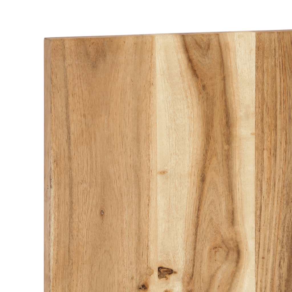 sengegavl 120 cm massivt akacietræ