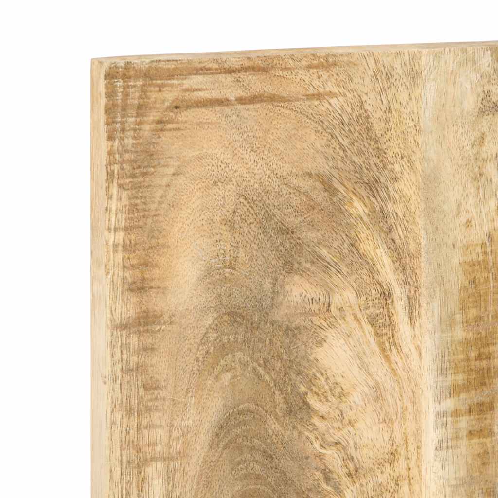 hovedgærde 140 cm massivt ru mangotræ