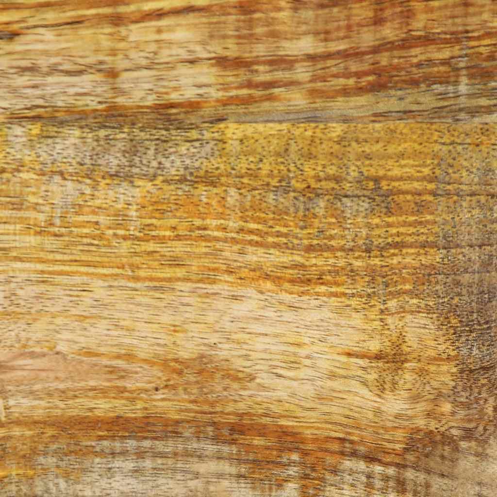 sengeskab 60x32x80 cm massivt ru mangotræ