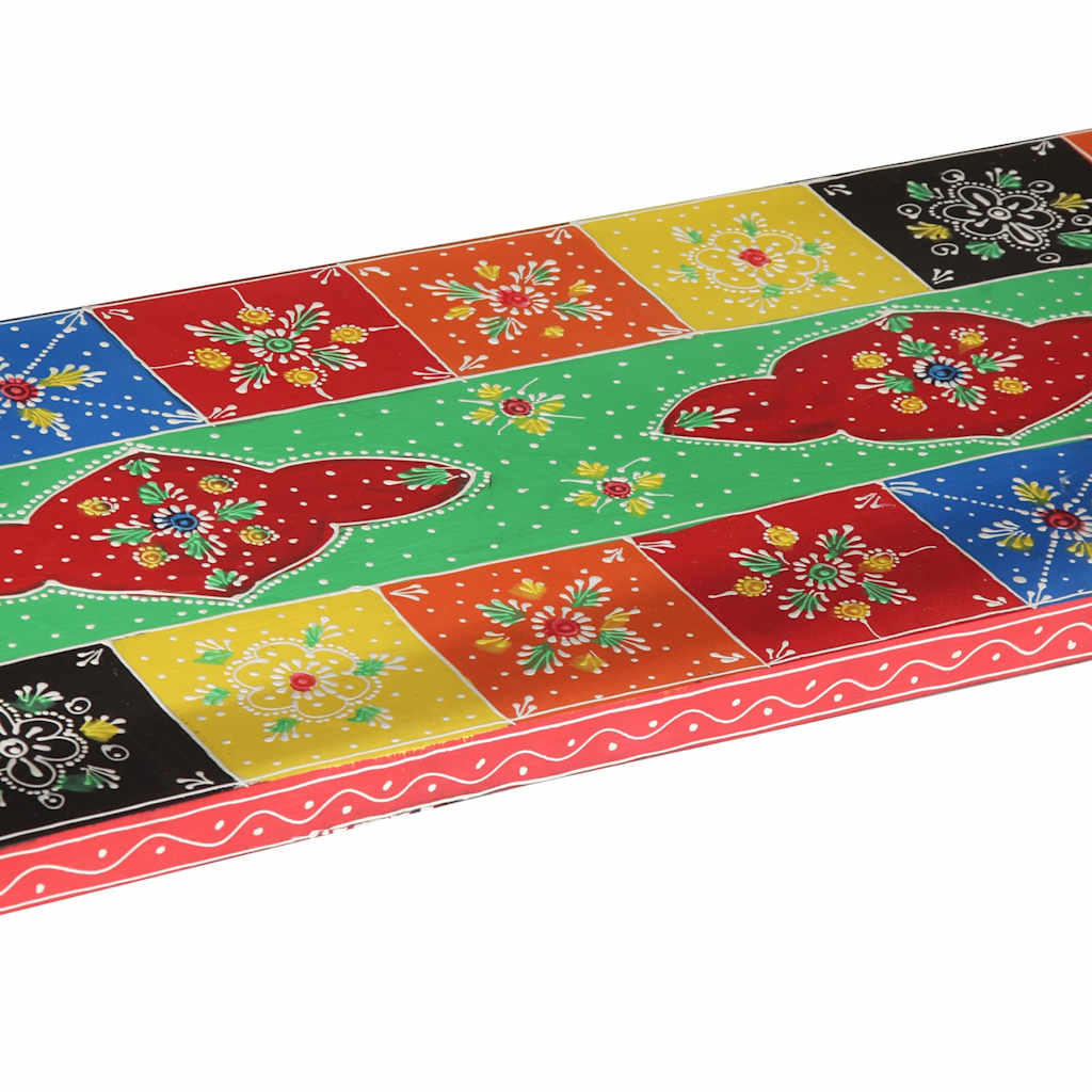 Konsolbord med skuffe Flerfarvet 100 x 30 x 77 cm