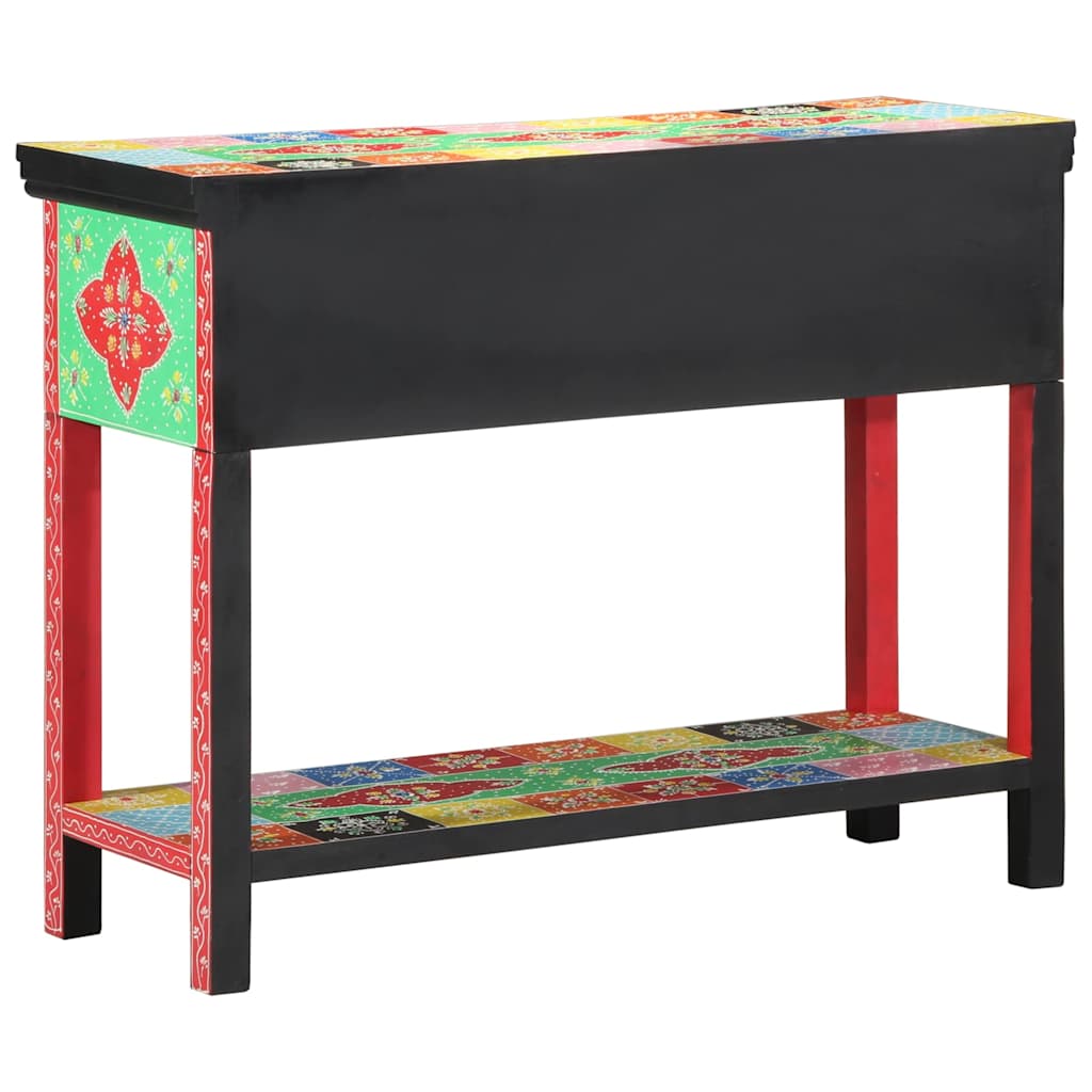 Konsolbord med skuffe Flerfarvet 100 x 30 x 77 cm