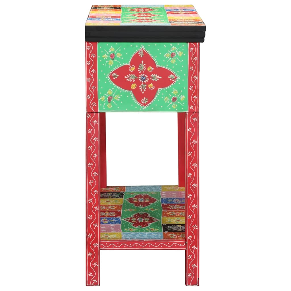 Konsolbord med skuffe Flerfarvet 100 x 30 x 77 cm