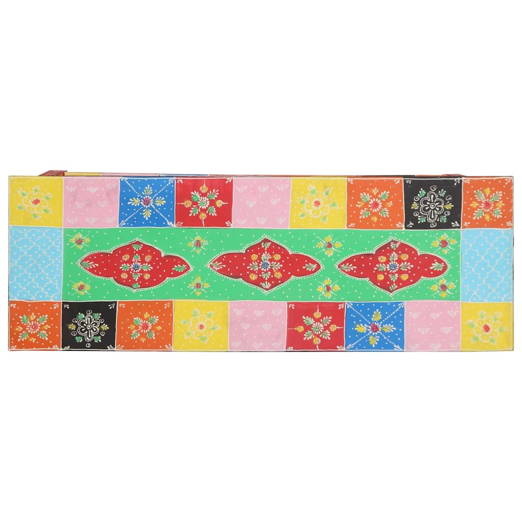 Konsolbord med skuffe Flerfarvet 100 x 30 x 77 cm
