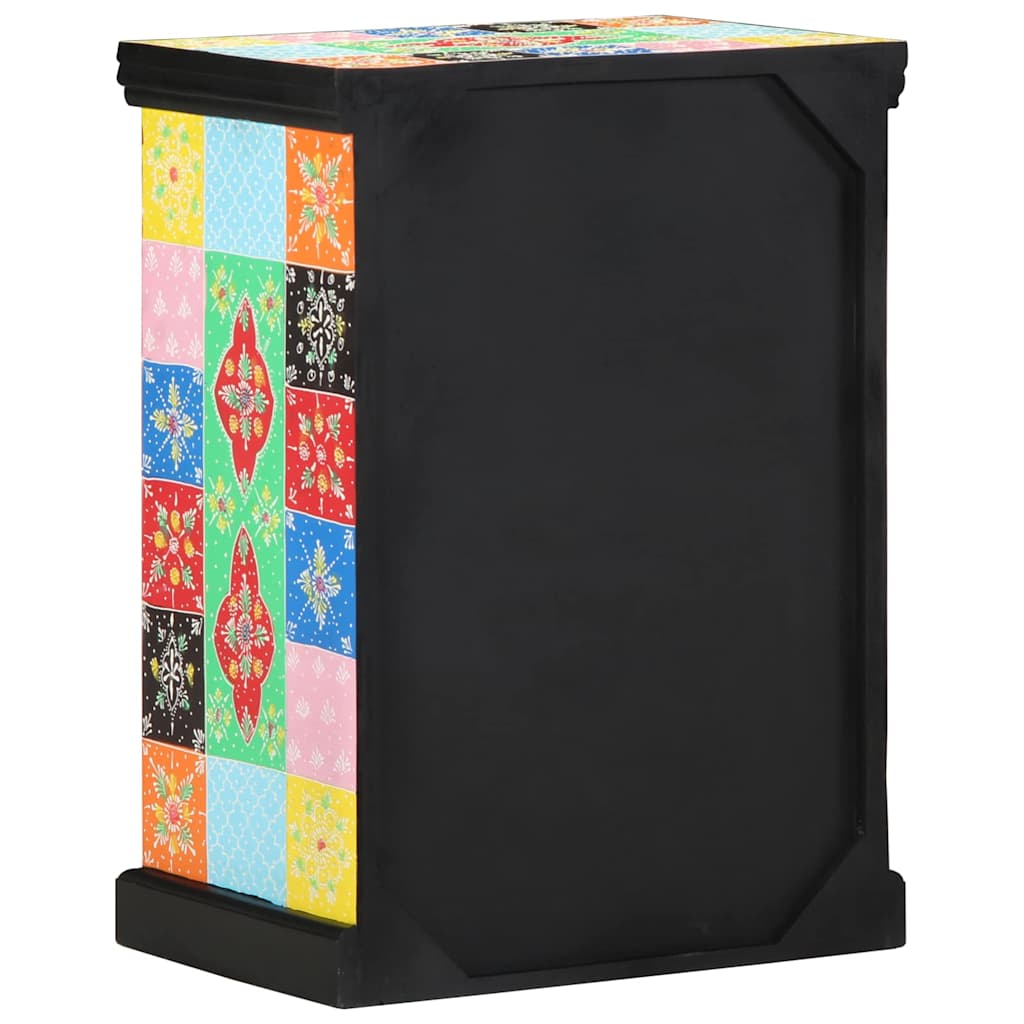 Konsolbord med hylde med opbevaring Flerfarvet 50 x 30 x 70 cm