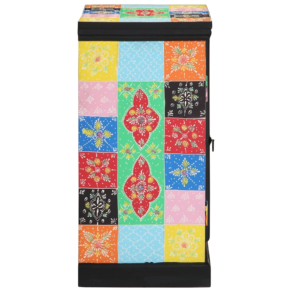 Konsolbord med hylde med opbevaring Flerfarvet 50 x 30 x 70 cm
