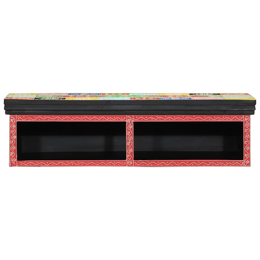 TV-skab Flerfarvet 80 x 30 x 22 cm Konstrueret træ