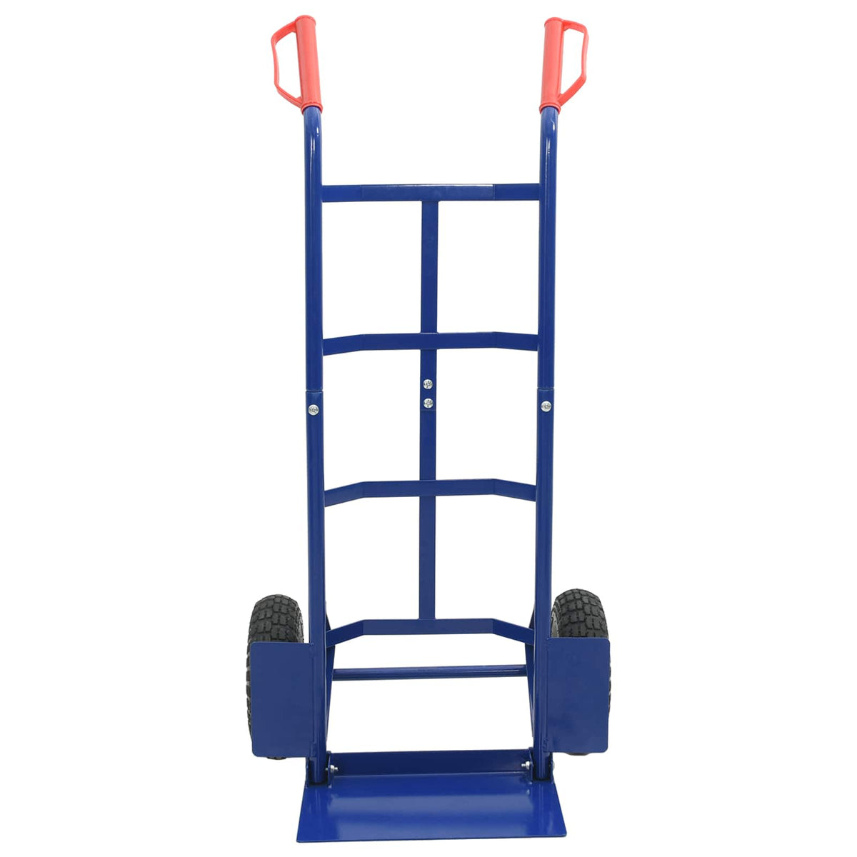 Udvidelig håndvogn Blå og Rød 57 x 46 x 113 cm Stål