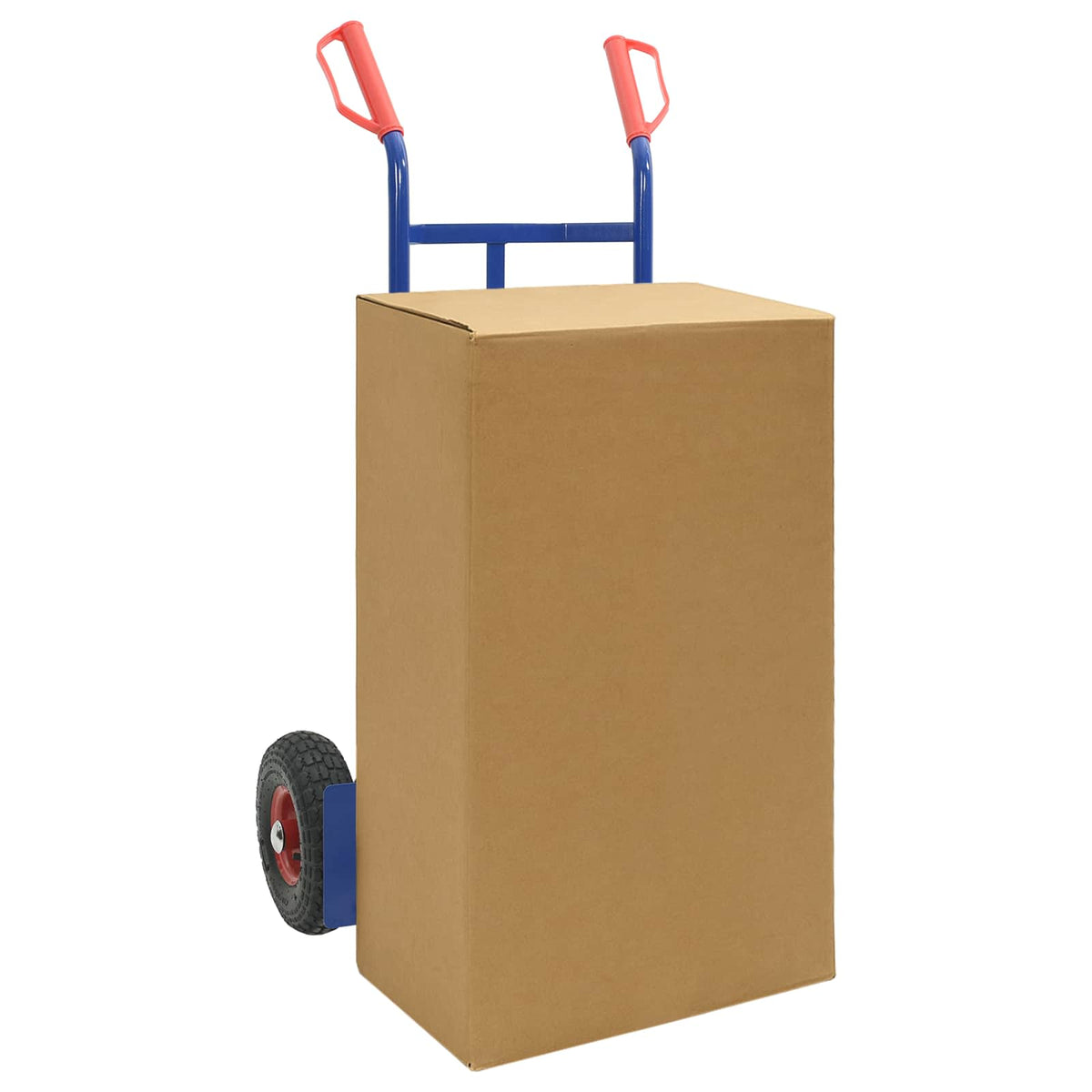 Udvidelig håndvogn Blå og Rød 57 x 46 x 113 cm Stål