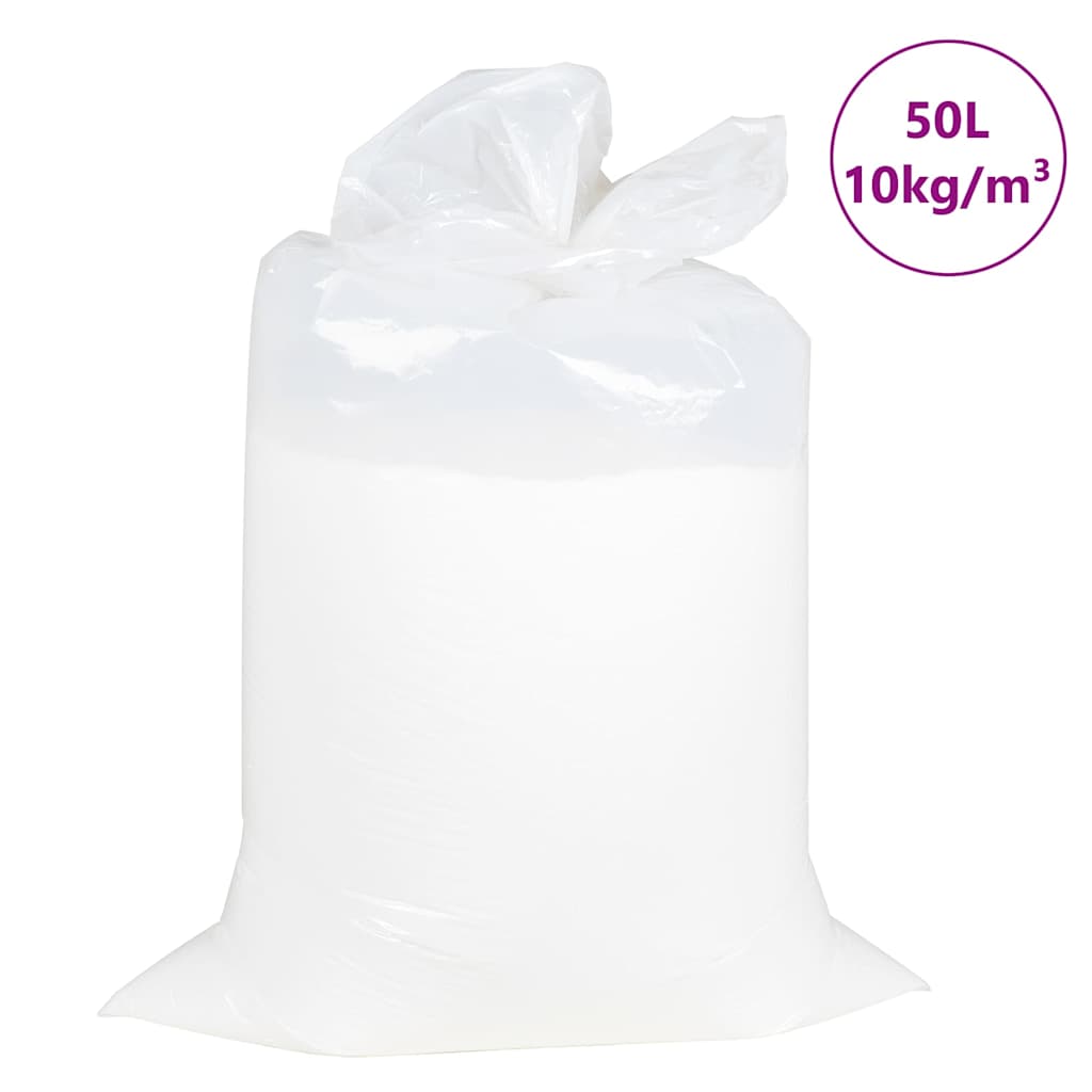 sækkestolsfyld EPS 50 L hvid 10 kg/m³