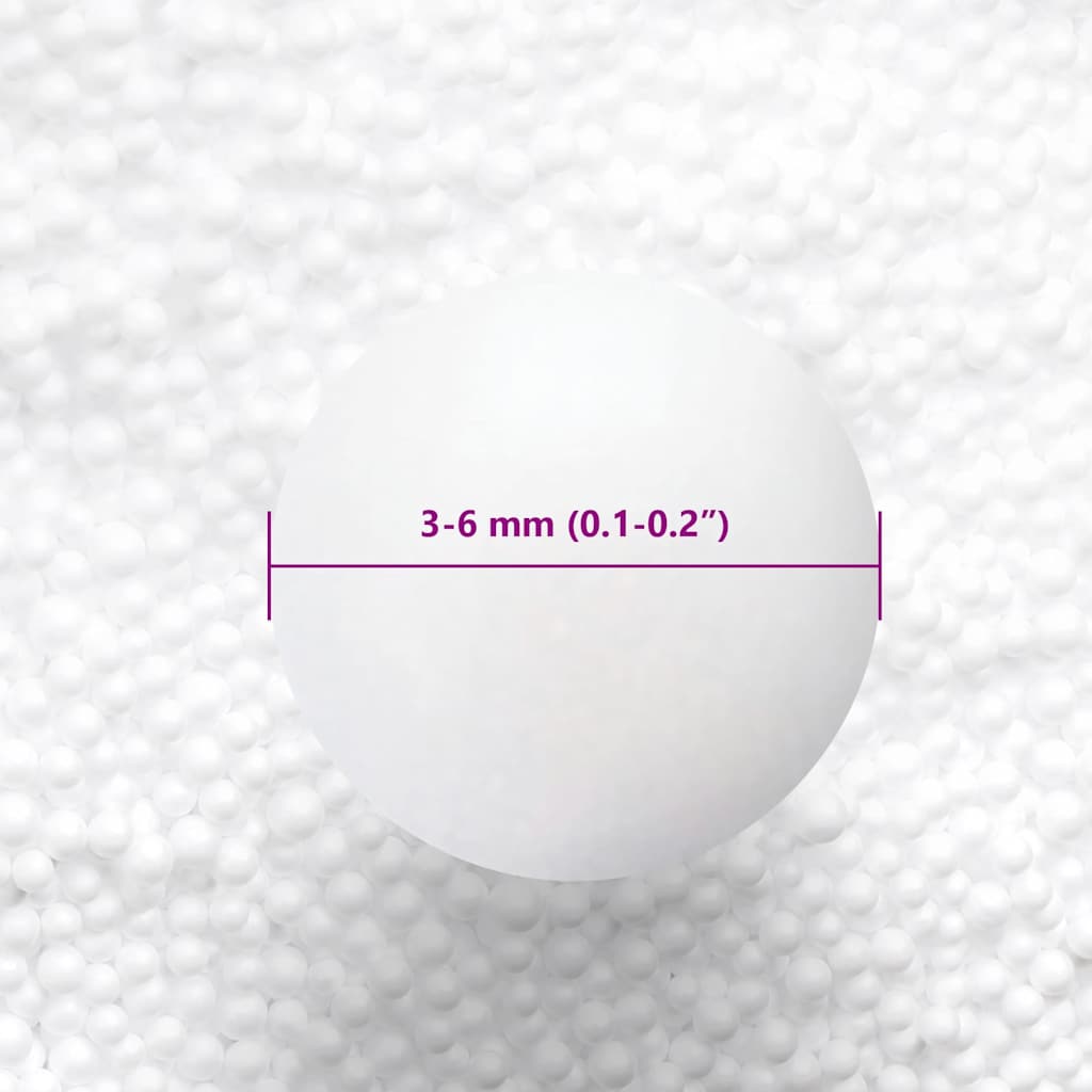 sækkestolsfyld EPS 50 L hvid 10 kg/m³