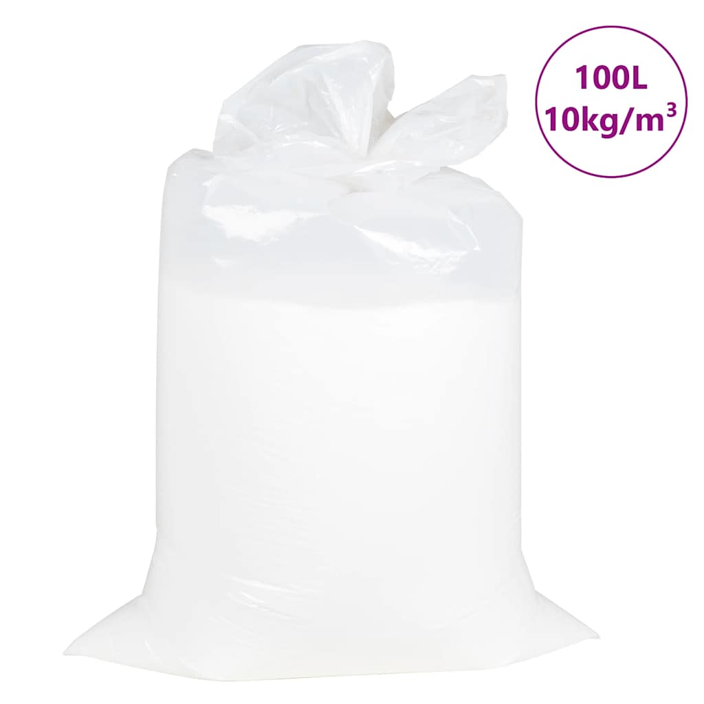 sækkestolsfyld EPS 100 L hvid 10 kg/m³