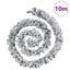 juleguirlande med LED-lys 10 m PVC grøn