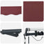 Udtrækkelig markise Bordeaux 400 × 300 cm Polyester