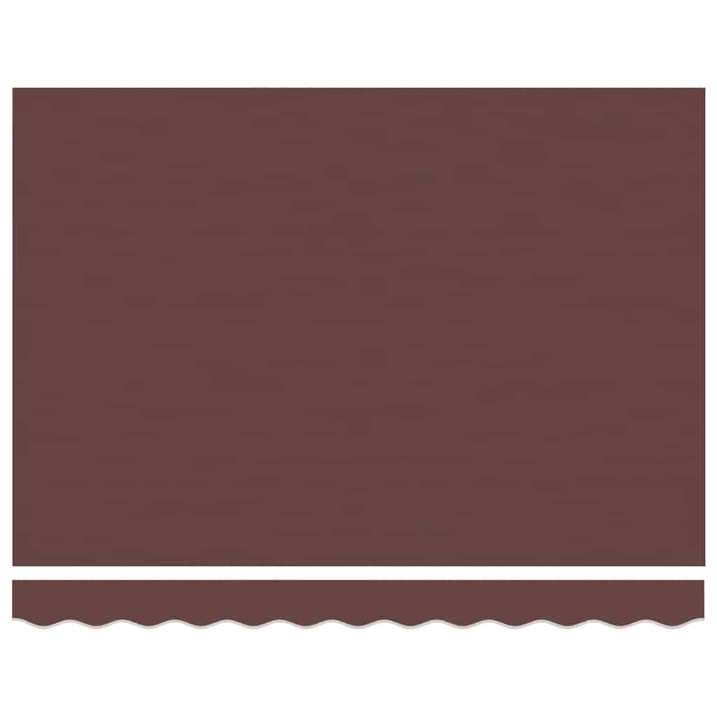 Udtrækkelig markise Brun 300 x 250 cm Polyester