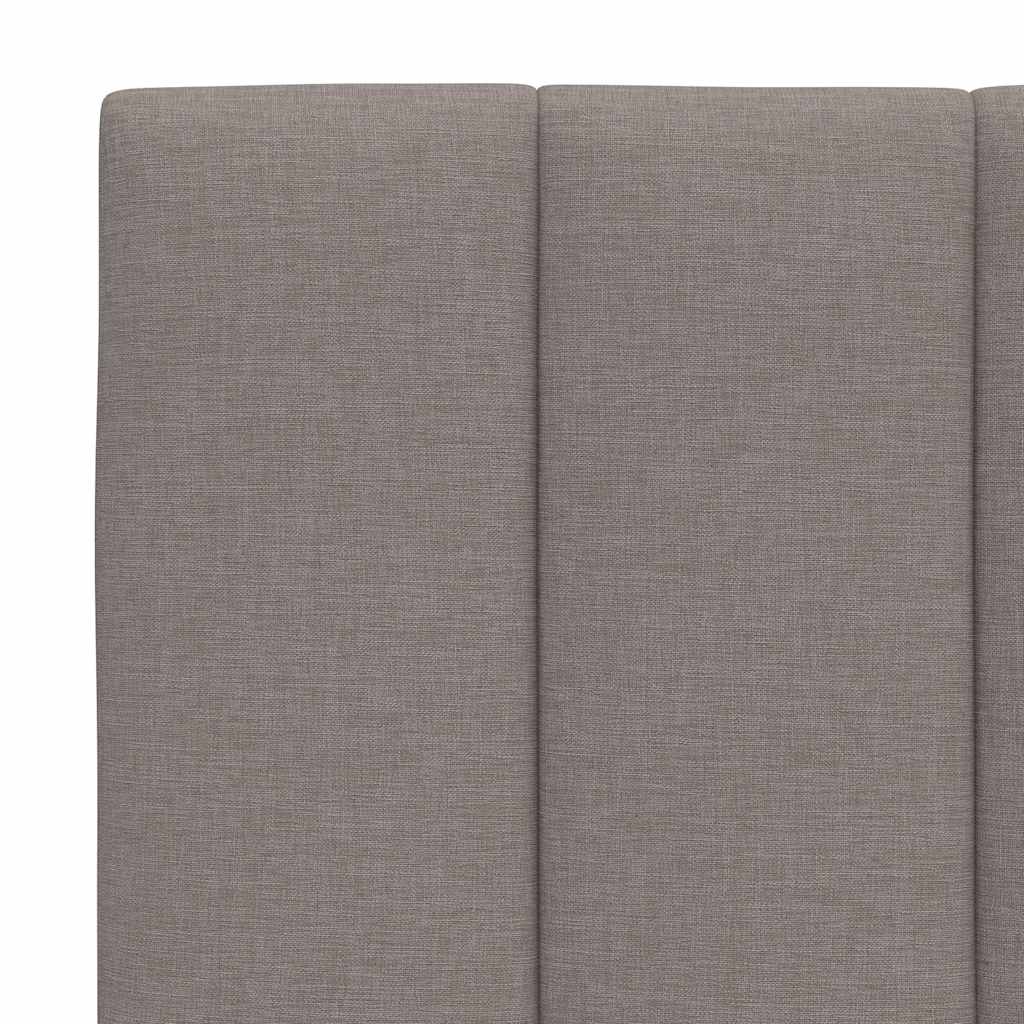 sengeramme uden madras Hanko 180x200 cm stof gråbrun