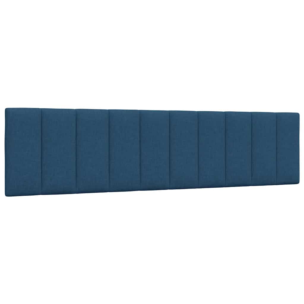 sengeramme uden madras Hanko 200x200 cm stof blå