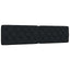 sengeramme uden madras 200x200 cm stof sort