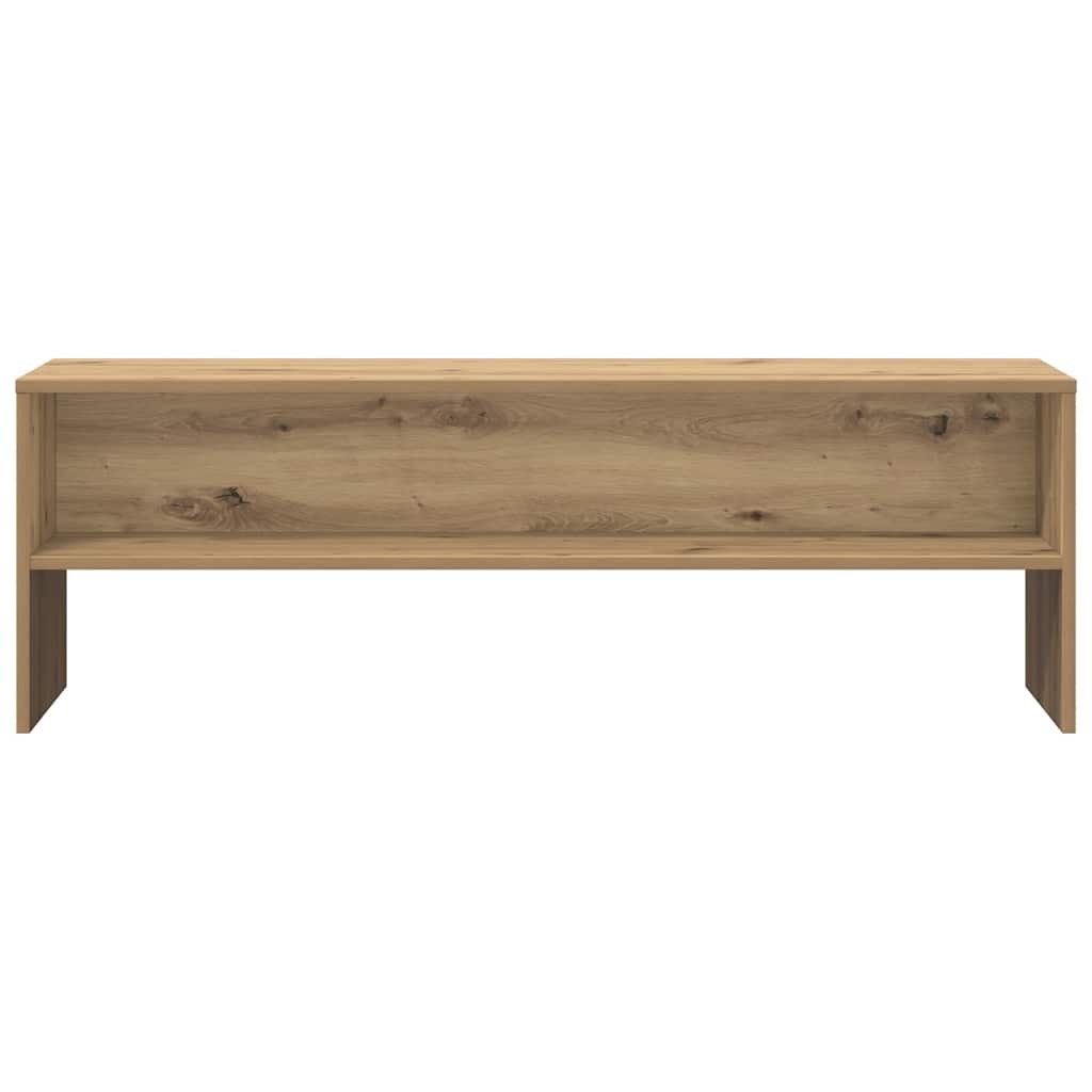 tv-bord 120x40x40 cm konstrueret træ gammelt trælook