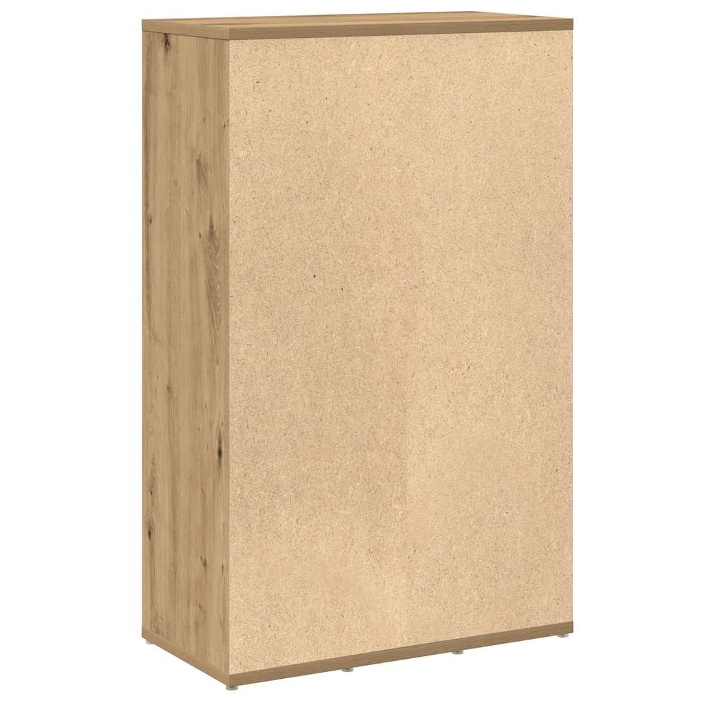 bogskab 50x25x80 cm konstrueret træ kunsteg