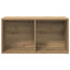 LP opbevaringskasse 69,5x34x36 cm konstrueret træ kunsteg
