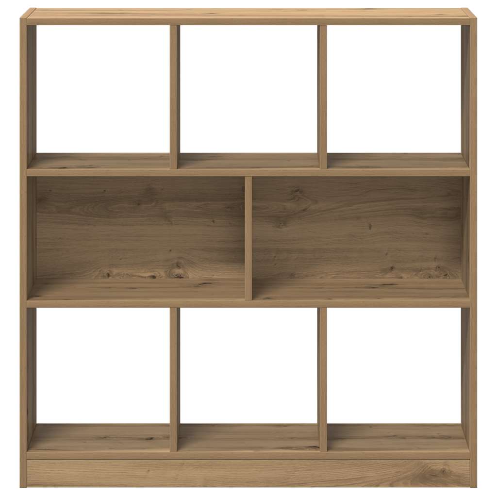 bogskab 97,5x29,5x100 cm konstrueret træ kunsteg