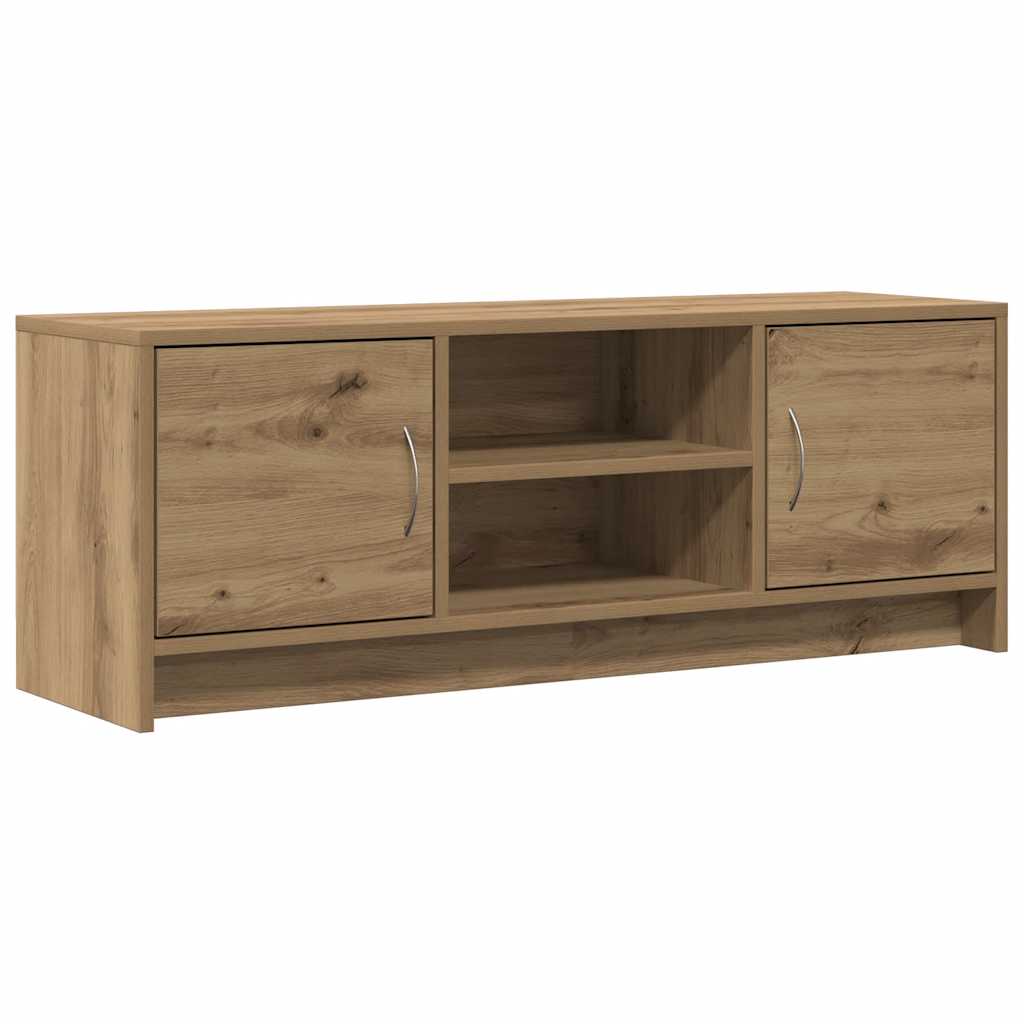 tv-bord 102x30x37,5 cm konstrueret træ kunsteg