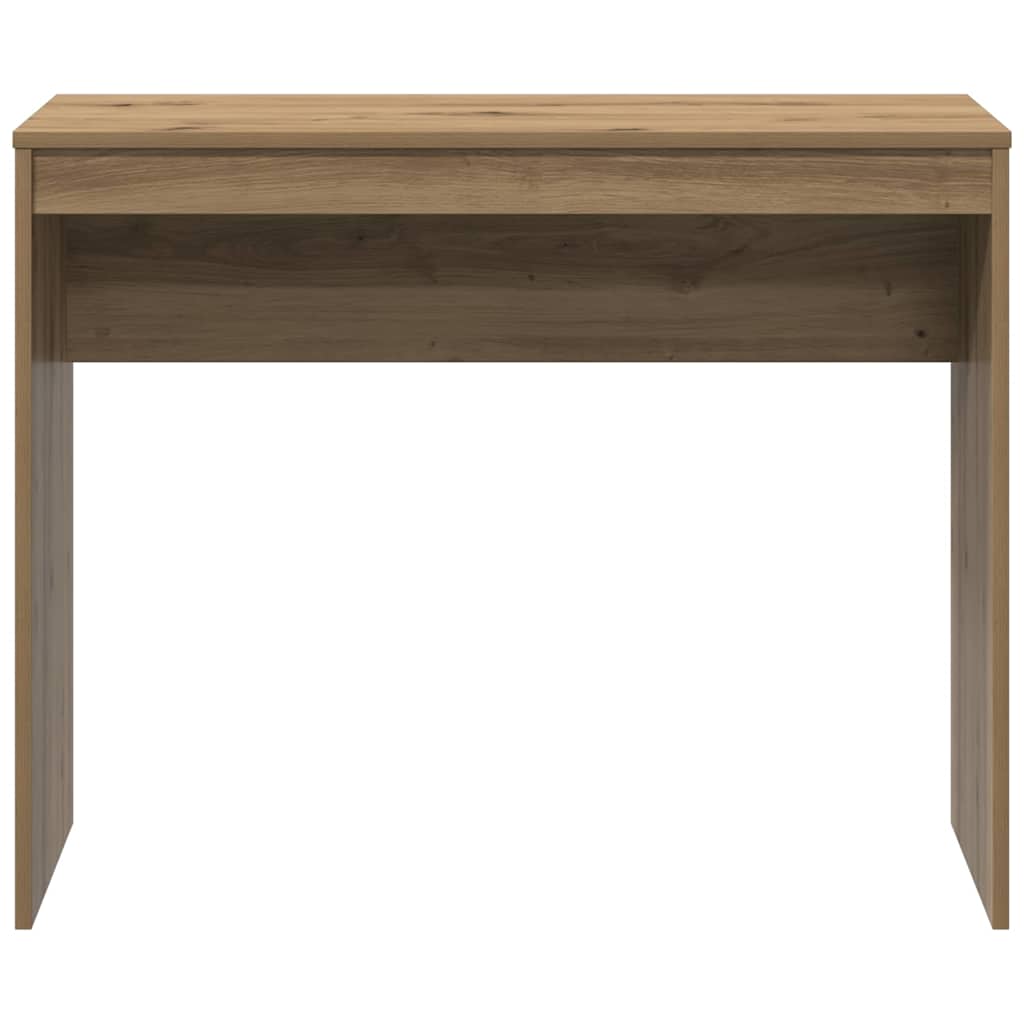skrivebord 90x40x72 cm konstrueret træ kunsteg