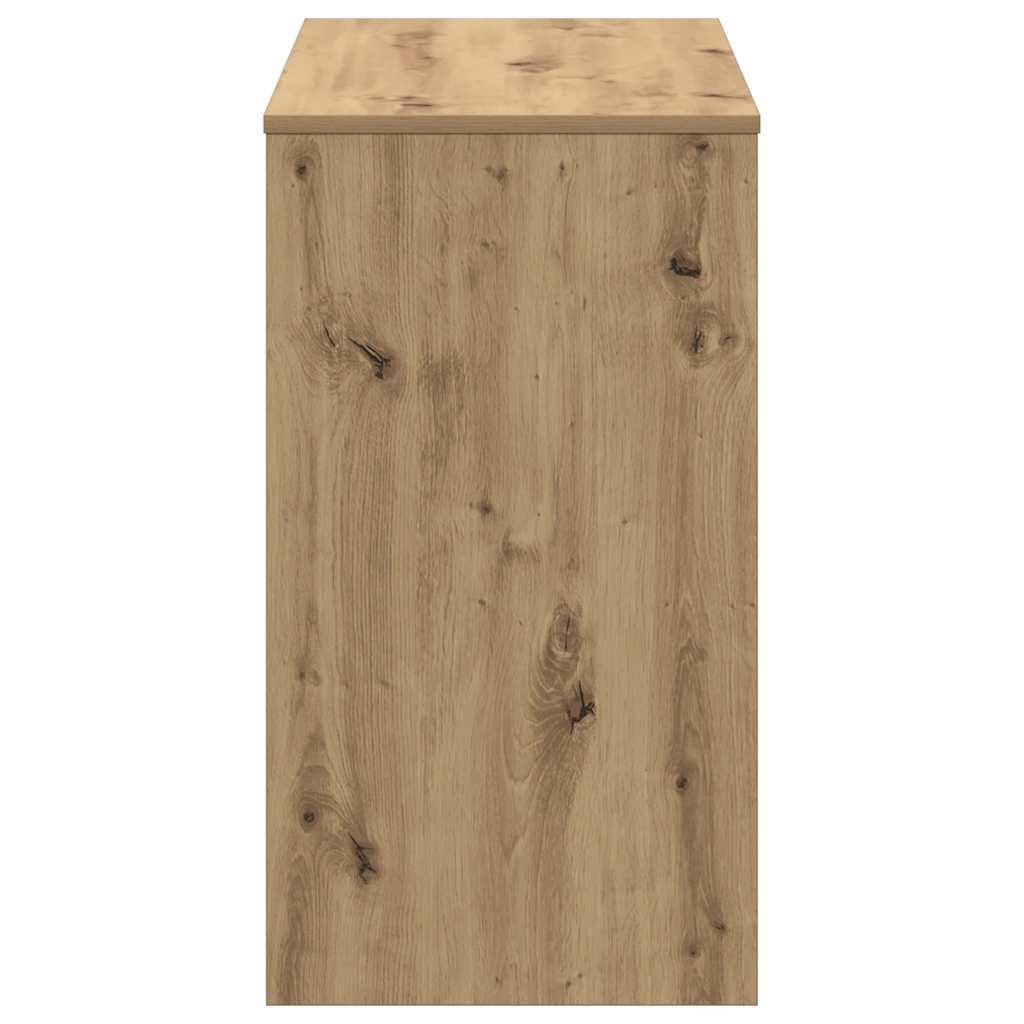 skrivebord 90x40x72 cm konstrueret træ kunsteg