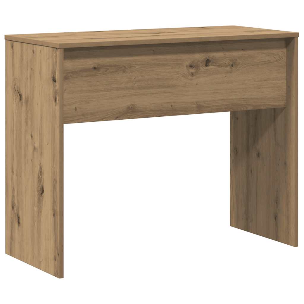skrivebord 90x40x72 cm konstrueret træ kunsteg