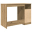 skrivebord 102x50x76 cm konstrueret træ kunsteg