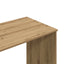 skrivebord 102x50x76 cm konstrueret træ kunsteg